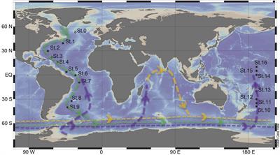 Viral Communities in the Global Deep Ocean Conveyor Belt Assessed by Targeted Viromics